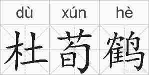 杜荀鹤的拼音