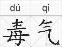 毒气的拼音