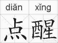 点醒的拼音