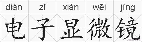电子显微镜的拼音