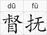 督抚的拼音