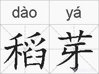 稻芽的拼音