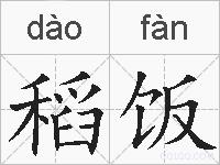 稻饭的拼音