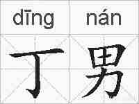 丁男的拼音