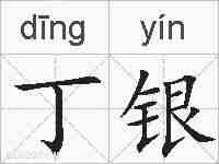 丁银的拼音