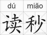 读秒的拼音