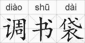 调书袋的拼音