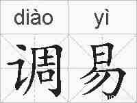 调易的拼音