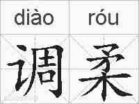 调柔的拼音