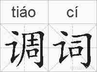 调词的拼音