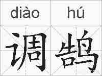 调鹄的拼音