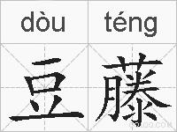 豆藤的拼音