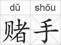 赌手的拼音