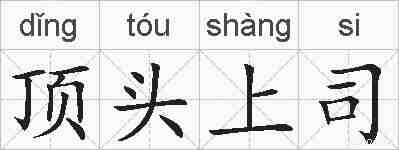 顶头上司的拼音
