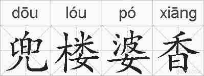 兜楼婆香的拼音