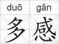 多感的拼音
