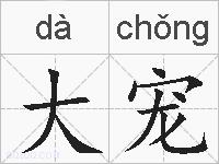大宠的拼音
