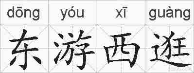 东游西逛的拼音