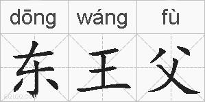 东王父的拼音