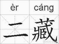 二藏的拼音