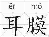 耳膜的拼音