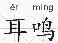耳鸣的拼音