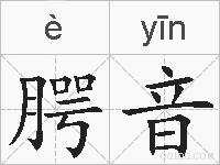 腭音的拼音