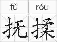抚揉的拼音