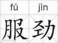 服劲的拼音