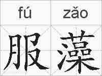 服藻的拼音