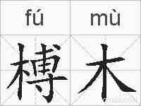 榑木的拼音