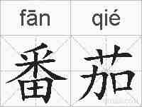 番茄的拼音