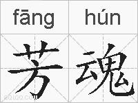 芳魂的拼音