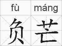负芒的拼音