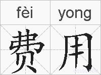 费用的拼音