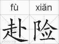赴险的拼音