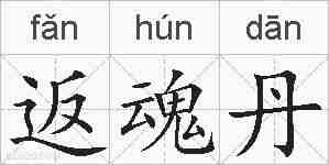 返魂丹的拼音