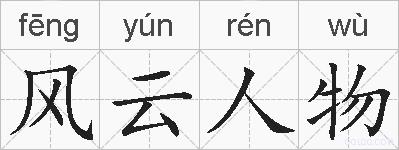 风云人物的拼音