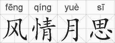 风情月思的拼音