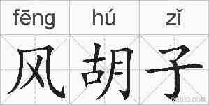 风胡子的拼音