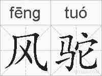 风驼的拼音
