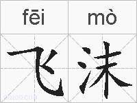 飞沫的拼音