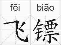 飞镖的拼音