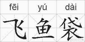 飞鱼袋的拼音