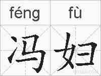 冯妇的拼音
