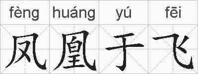 凤凰于飞的拼音