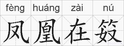 凤凰在笯的拼音