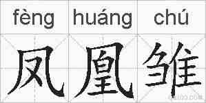 凤凰雏的拼音