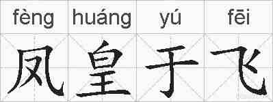 凤皇于飞的拼音