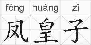 凤皇子的拼音